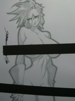 Jubilee X - Men Wolverine Girl Sexy Busty Sketch Pinup - Daikon Art