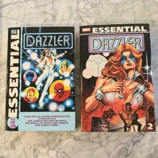 Marvel Essential Dazzler Vol.  1 & 2 Tpb - X - Men Marvel Comic Books