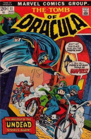 Tomb Of Dracula (1972 Series) 11 In Fine.  Marvel Comics [ Am]