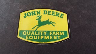 John Deere Tractor Logo Quality Farm Equipment Decal Sticker