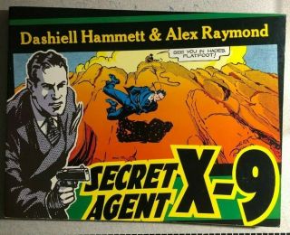 Secret Agent X - 9 Dashiell Hammett & Alex Raymond (1990) Kitchen Sink Comics Tpb