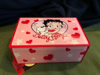Betty Boop Glass Music Box