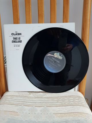 The Clash This Is England Rare Canada Promo 12 Inch Single