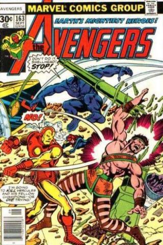 Avengers (1963 Series) 163 In Near Minus.  Marvel Comics [ Wi]