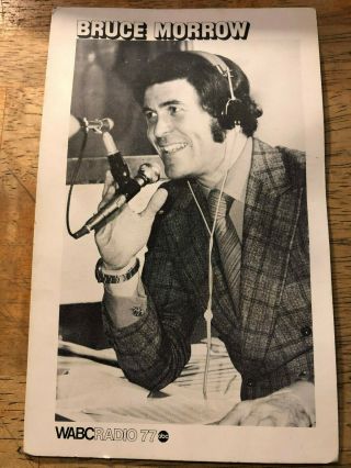 Bruce Morrow Wabc Radio 77 Abc,  And Coke Advertisement Look