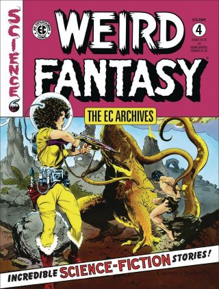 Ec Archives Weird Fantasy Vol 4 Hardcover Dark Horse Comics 19 - 22,  25 & 26 Hc