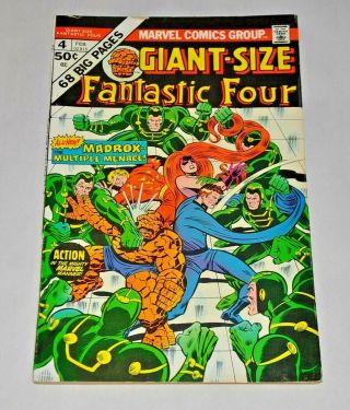 Giant - Size Fantastic Four 4 1975 1st Multiple Man
