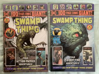 Dc 100 Page Giant Swamp Thing 3 4 Walmart Exclusive Vf - Nm