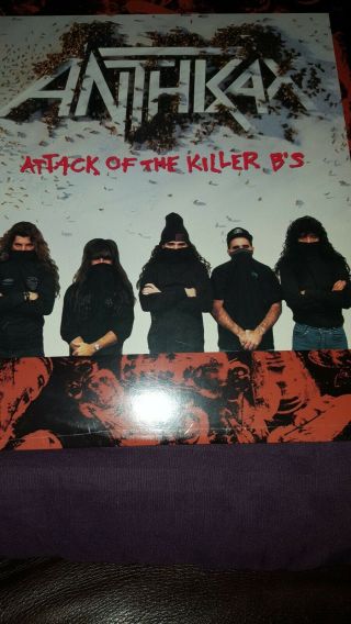 Anthrax - Attack Of The Killer B`s Pre - Owned Vinyl Heavy Metal Exc