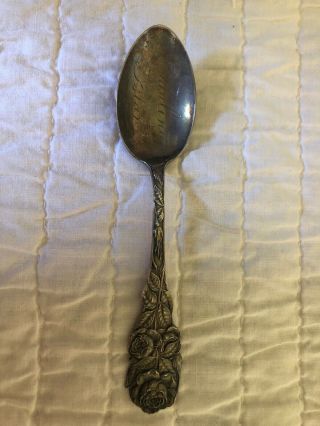 Vintage.  925 Sterling Silver Souvenir Spoon Engraved Catalina Island