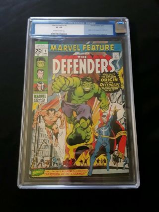 Marvel Feature 1 Cgc 8.  0 Old Label 1st Appearance Of The Defenders