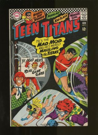 Teen Titans 6,  7,  11 (1966 - 67 DC) 3 Books 1st Mad Mod Beast Boy Nick Cardy 4