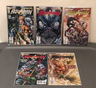 Aquaman 52 1 - 5 Trench King 1st First Appearance 2011 Dc Comics Hot Movie