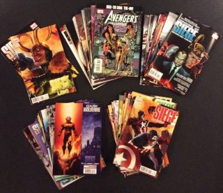 Siege 1 Marvel Crossover Comic Books Complete 54 Issues Avengers Wolverine Vf