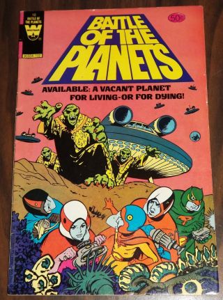Very Good,  1980 Battle Of The Planets Vol 10 Comic Book Sci - Fi Fr