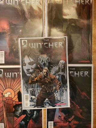 Witcher 1 - 5 Vf/nm 1st Printing.  Netflix Series.