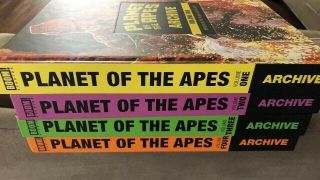 Planet Of The Apes Archives 1 - 4 Complete Set Hc Books Vol.  1 2 3 4 Boom Studios