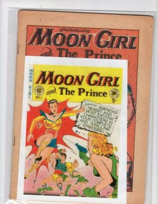 Moon Girl 1 - Ec - Sci Fi - Gga - Space - Coverless - 1947 - Cosmic - Cool - Coverless