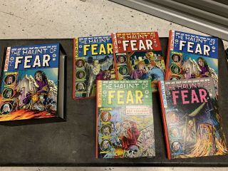 Complete The Haunt Of Fear Volume 1,  2,  3,  4,  5 Hc Set W/slipcase,  Ec Comics