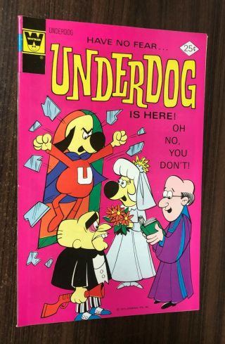 Underdog 5 (gold Key / Whitman 1976) - - Vf,  Or Better