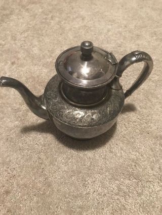 Vintage Reed & Barton Silver Plated 3030 7 Teapot Old Antique