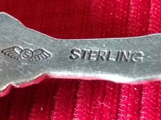 Antique Sterling silver Souvenir Spoon 22 grams piece of history 3