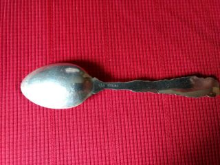 Antique Sterling silver Souvenir Spoon 22 grams piece of history 5