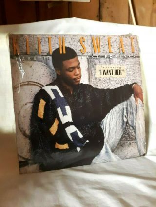 Keith Sweat - Make It Last Forever - 1987 Lp