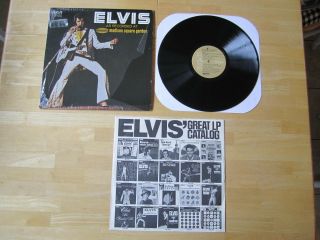 Elvis Lp,  Elvis As Recorded At Madison Square Garden,  Rca Lsp - 4776 Tan Label