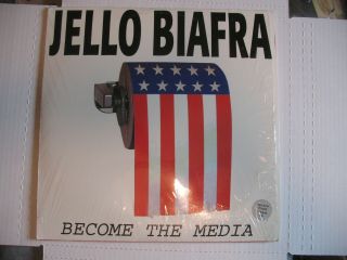 Jello Biafra - Become the Media - 3xLP Alternative Tentacles ‎2001 Colored Vinyl 6