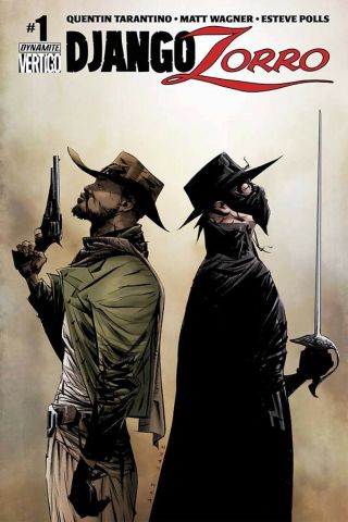 (2014) Django Zorro 1 Cover A Soon To Be Movie By Quentin Tarantino?