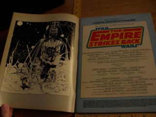 The Empire Strikes Back Star Wars Marvel Comics Special 16 VF/NM HIGHGRADE 2