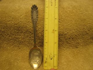 Vintage Sterling Silver Spoon,  Public Library,  Alexandria Indiana