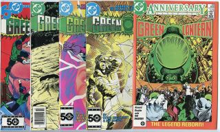 Green Lantern 191 - 205 Complete Run Avg.  Nm/nm,  9.  4/9.  6 Dc 1985 No Resv