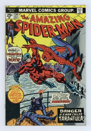 Spider - Man (1st Series) 134 1974 Fn 6.  0