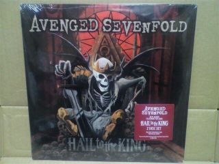 Avenged Sevenfold ‎/ Hail To The King 2lp Warner Bros 536071 Us Press