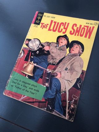 Vintage Gold Key Comic Book THE LUCY SHOW 2: DAD FOR A DAY Sep 1963 I Love Lucy 2