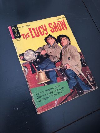 Vintage Gold Key Comic Book THE LUCY SHOW 2: DAD FOR A DAY Sep 1963 I Love Lucy 3