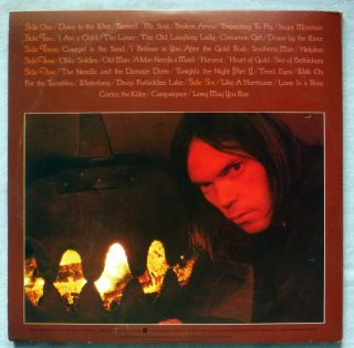 Neil Young DECADE Triple LP Reprise 3RS 2257 1977 Trifold Orange Labels EX/VG, 3