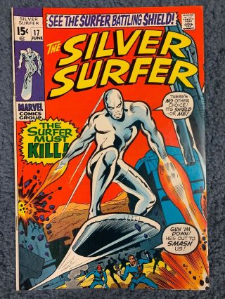The Silver Surfer 17 (jun 1970,  Marvel)