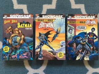Showcase Presents: The Brave And The Bold / Batman Team - Ups Volumes 1 - 3