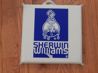 Vintage Sherwin Williams Paints Seat Cushion