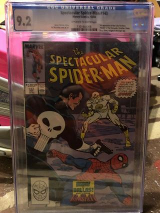 Spectacular Spider - Man 143 Cgc 9.  2 1st App.  Of Lobo Brothers