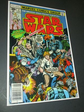 Star Wars 2 1st First Printing (newsstand Edition) Marvel 8/77