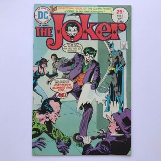 The Joker 1 - 1975 The Clown Prince Of Crime Two Face Batman Dc Comics Nm