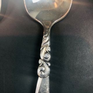 4 Teaspoons Oneida Community Plate SOUTH SEAS 1955 Vintage Silverplate Spoons 3