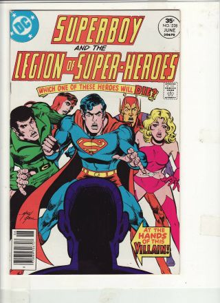 Superboy And The Legion Of Heroes 228 Vf/nm