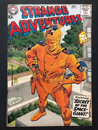 Strange Adventures 97 (oct 1958,  Dc) Vintage 1950’s Comic Book Classic