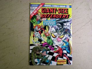 Giant - Size Defenders 3 (1975),  1st App Of Korvac,  Daredevil,  Marvel De1