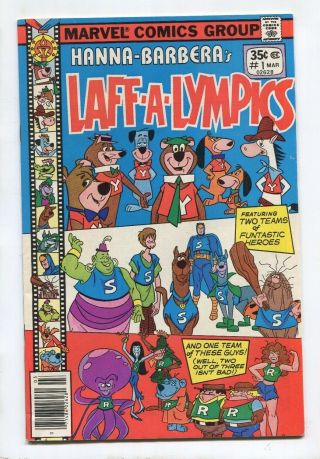 Laff - A - Lympics 1 - Featuring Two Teams Of Funtastic Heroes - (8.  0) 1977